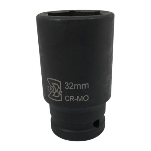 SOQUETE IMPACTO LONGO 3/4POL. 32MM (PRETO) - SIGMA
