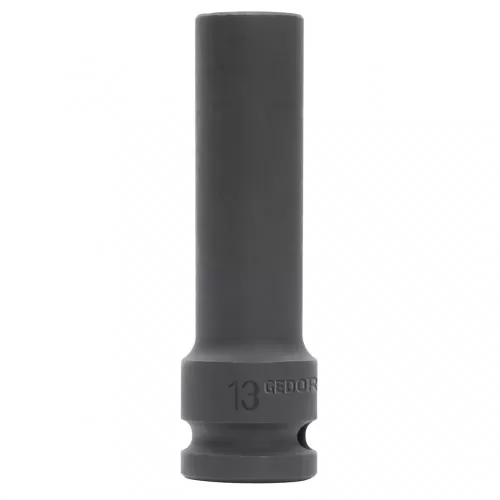 Soquete Impacto Longo Sextavado 1/2" 14MM (PRETO) R63001416  - 3300544 GEDORE