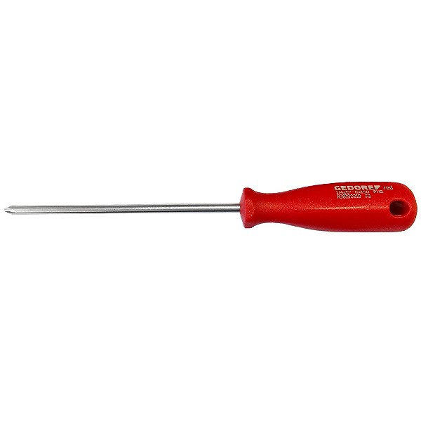 Chave de Fenda Cruzada Com Expositor 160-1/8" X 2.3/8" - 036328 GEDORE