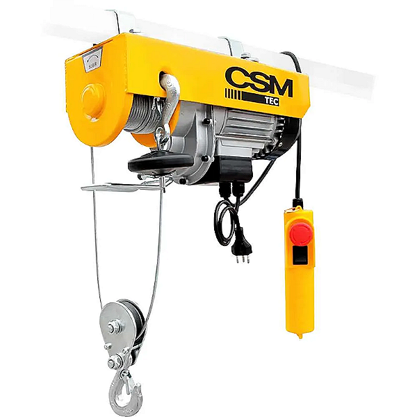 GUINCHO ELETRICO 100/200KG 220V MONO. S/ CACAMBA 50L - CSM