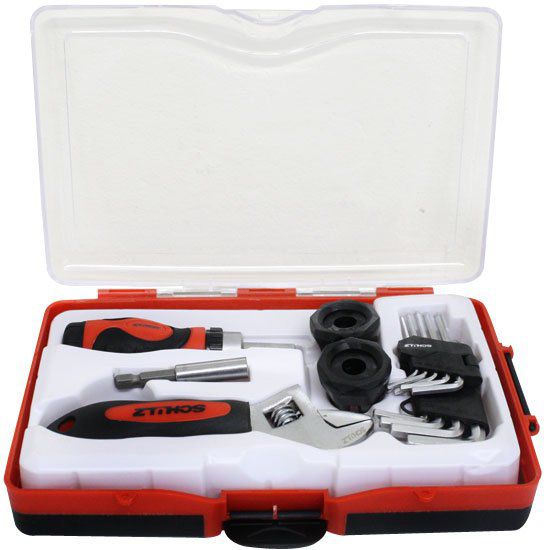 KIT FERRAMENTAS MANUAIS HOBBY (24 PCS) - SCHULZ