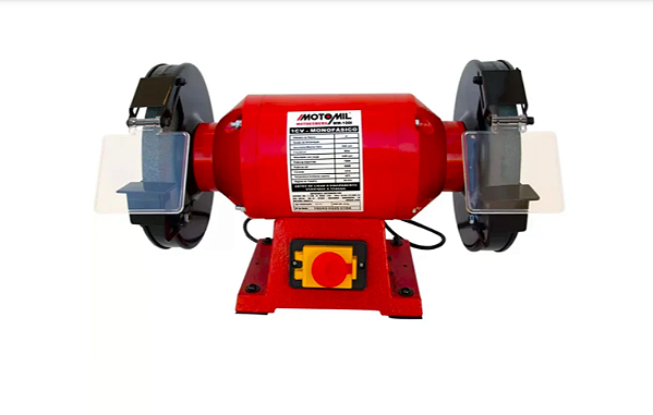 MOTOESMERIL BANCADA ME-8 1CV 220V MONO - MOTOMIL