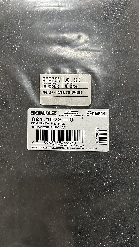 PARAFUSO - FILTRAL KIT SRP4125E