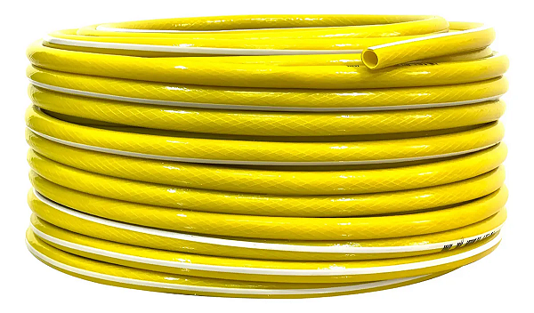 MANGUEIRA 1/2 200PSI AMARELA - PLASTIMAR