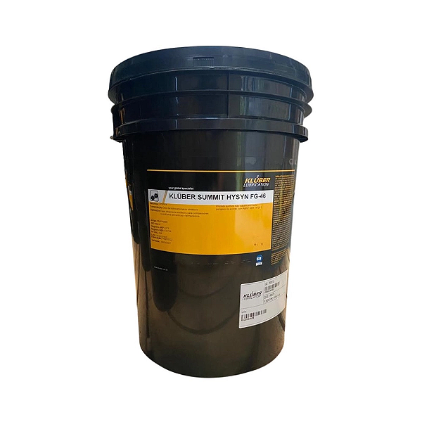 Óleo Lubrificante Sintético 46FG Atóxico Alimentício 20 LT - 0500140081 KLUBER