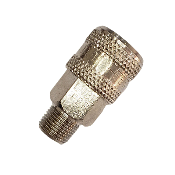 Engate Rápido 1/4" X 3/8" NPT MACHO - 000.LUB-2000D Lubefer