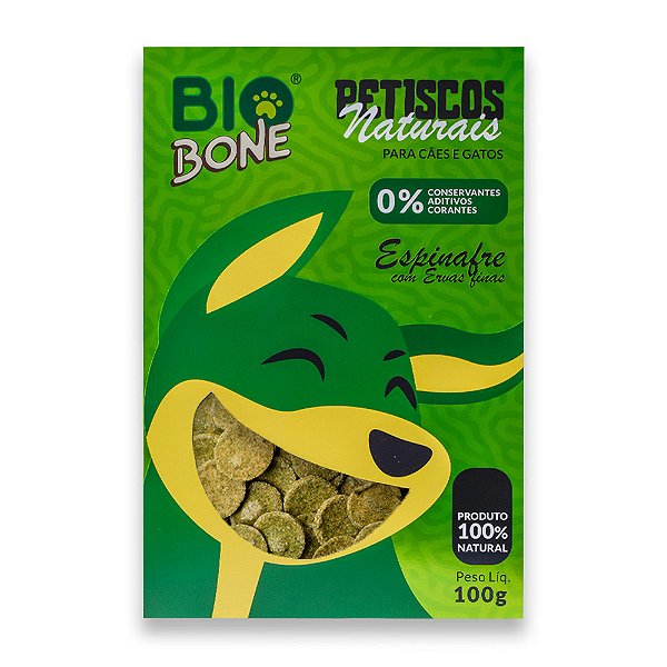 BioSnacks - Espinafre com Ervas Finas