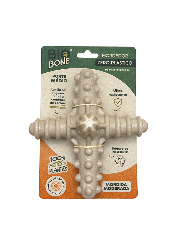 Asterisco Grande Laranja - Mordida Moderada