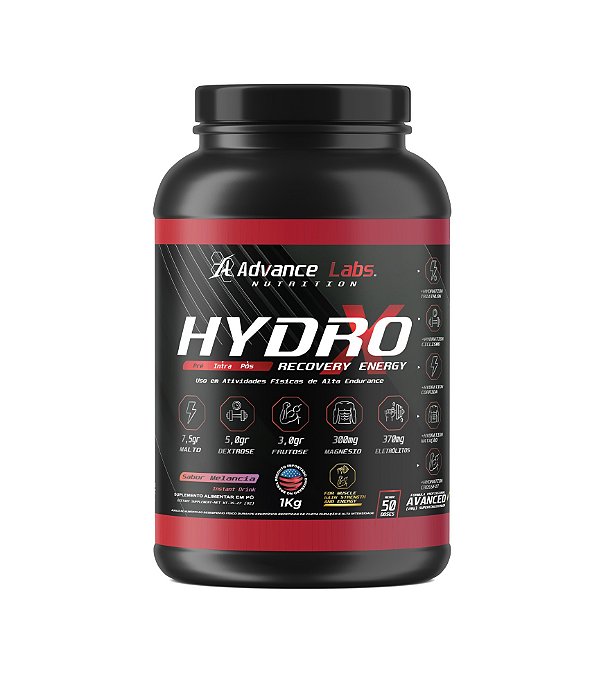 Hydro-x Recovery Energy 1kg Sabor Melancia