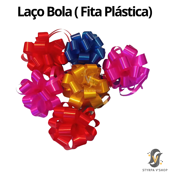 Laço Bola (Fita Plástica)