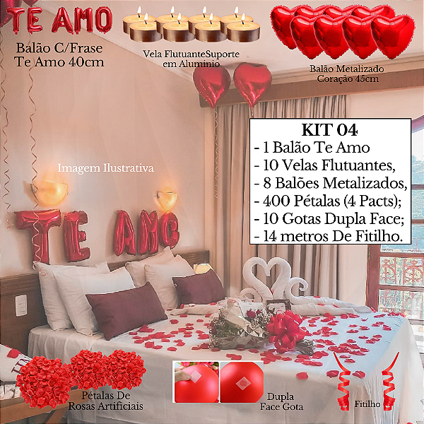 Kit Decoração Romântico 04