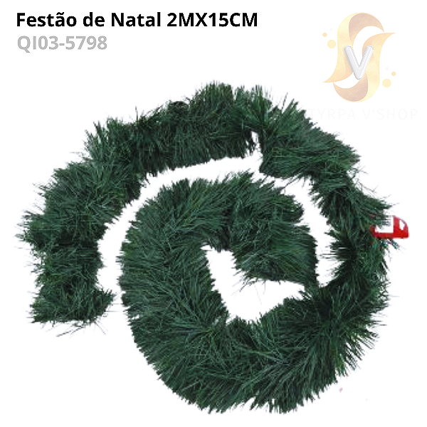 Festão de Natal 2MX15CM