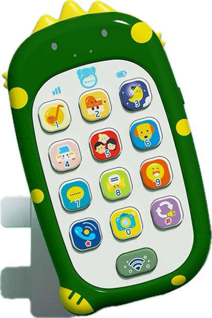 Celular Infantil Educativo Brinquedo Musical Interativo Dinossauro