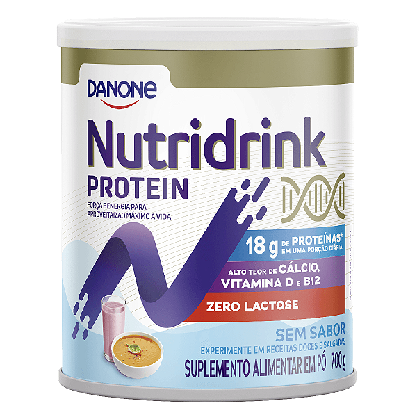 Nutridrink Protein Pó Sem Sabor 700g