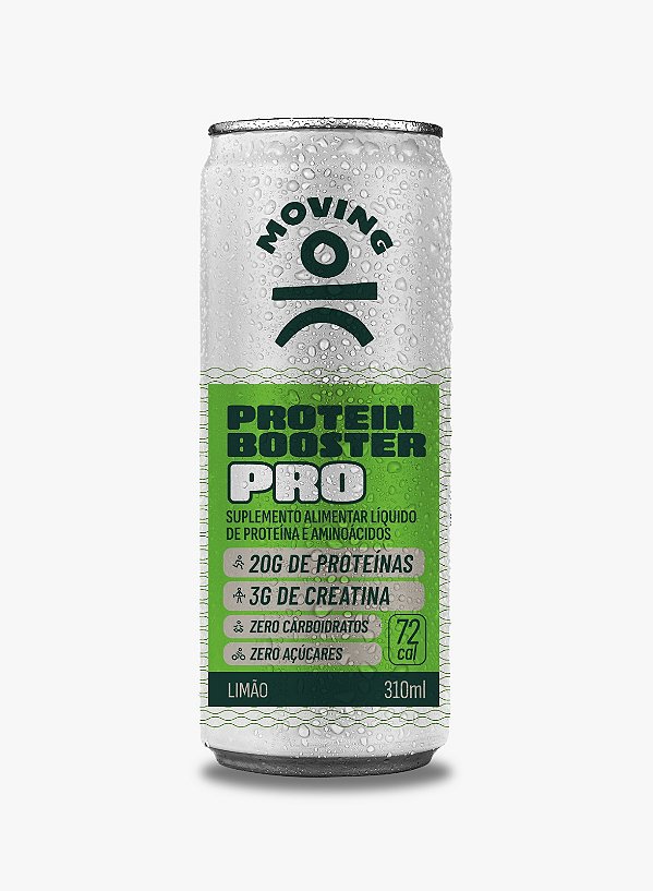 Moving Protein Booster Pro 20g +3g Creatina - Limão 310 ml