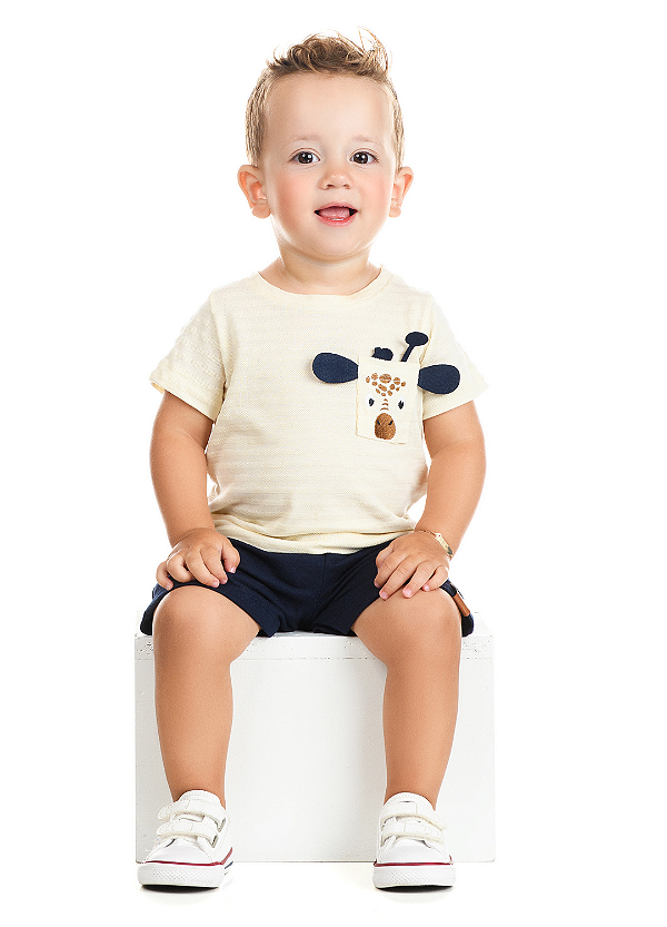 Conjunto Meia Malha Piquet/ Moletinho