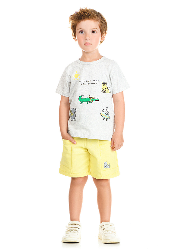 Conjunto Meia Malha / Moletinho