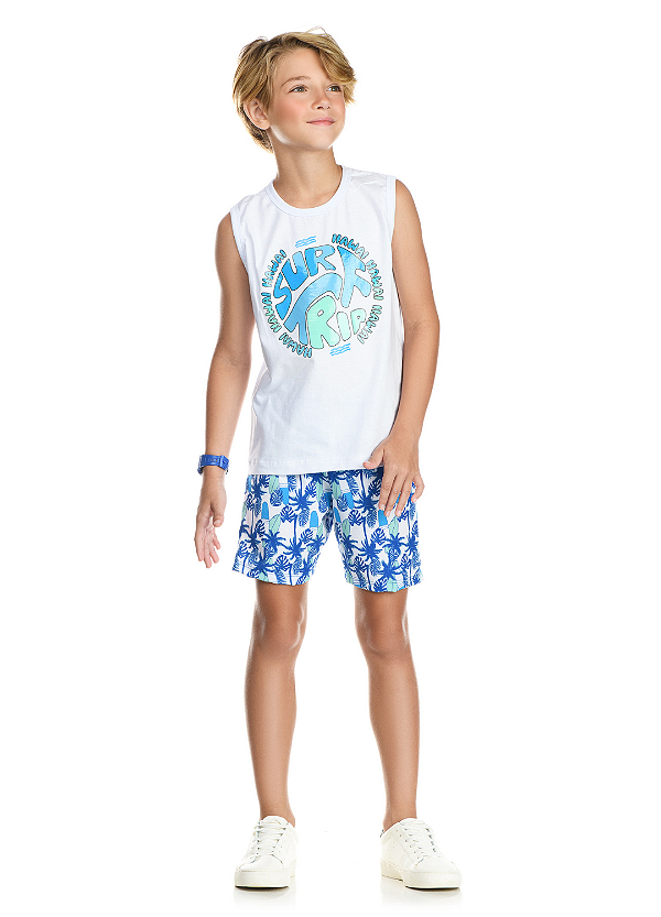 Conjunto Meia Malha / Tactel Sublimado