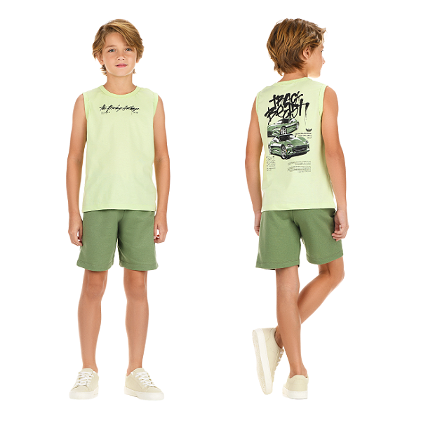 Conjunto Meia Malha/ Moletinho