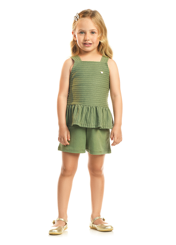 Conjunto Malha Correntinha Cotton