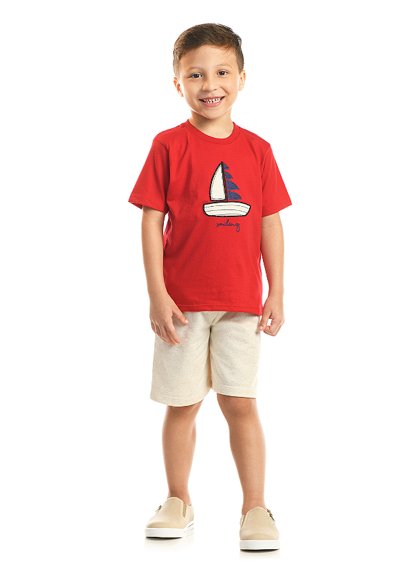 Conjunto Meia Malha / Moletinho Linho