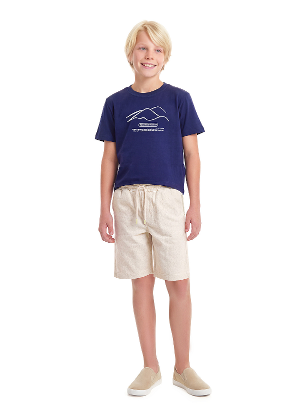 Conjunto Meia Malha / Moletinho Linho