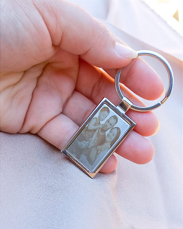 Chaveiro Personalizado a Laser – Nosso Momento