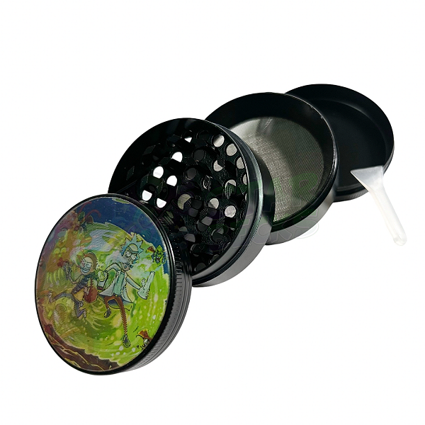 Dichavador de Metal Rick and Morty Holográfico