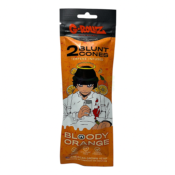 Blunt G-Rollz - Bloody Orange Terpene Infused