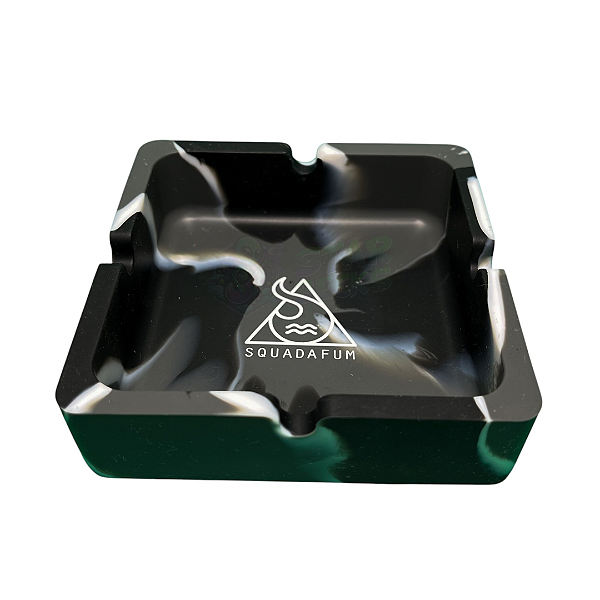 Cinzeiro Quadrado de Silicone Squadafum