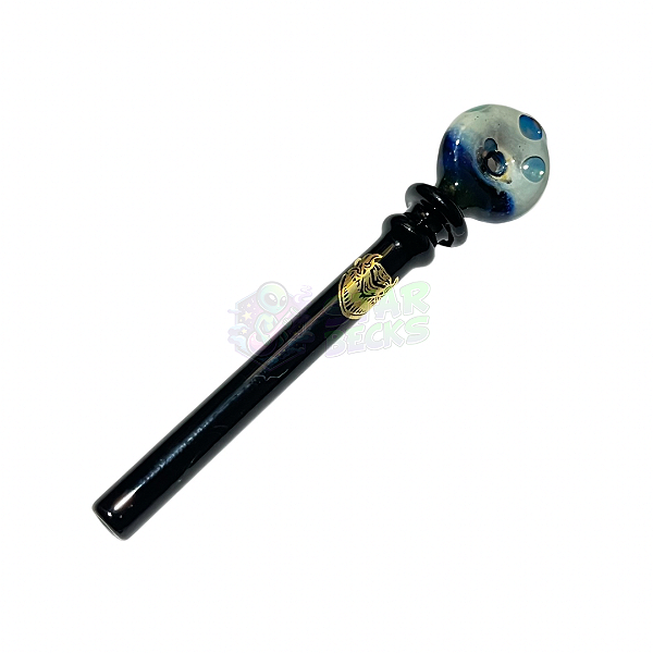 Piteira de Vidro Monster Glass Black Donut