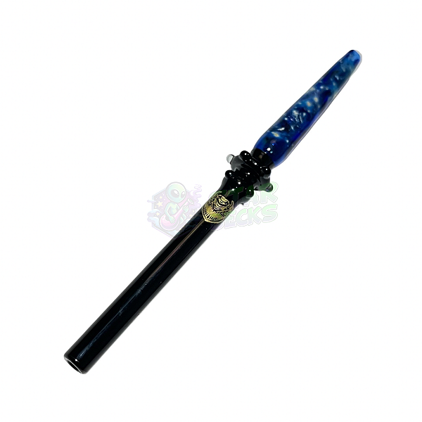 Piteira de Vidro Monster Glass Black Vórtex