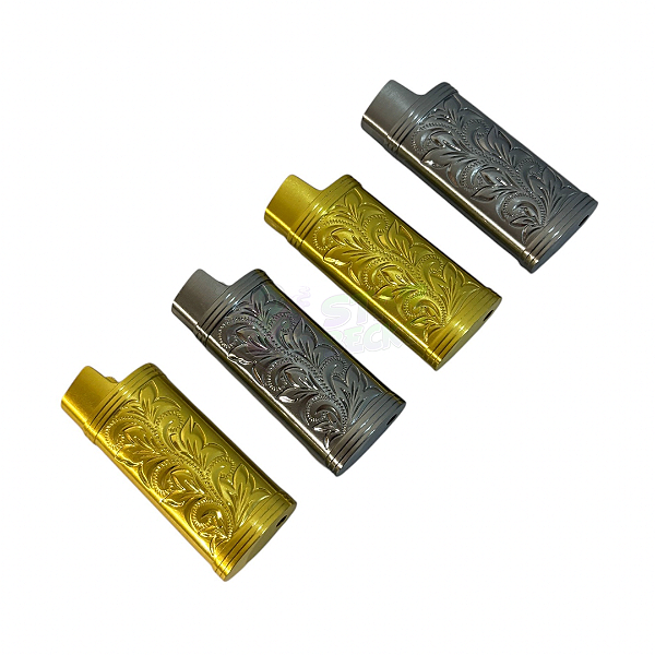 Capa Para Isqueiro Bic Pequeno de Metal