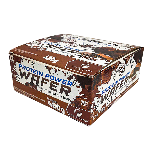 Display Protein power wafer sabor avelã