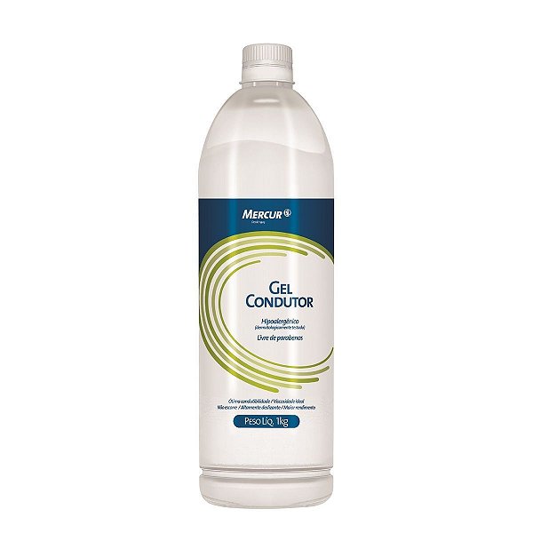 Gel para Ultrassom Mercur 1kg Pote