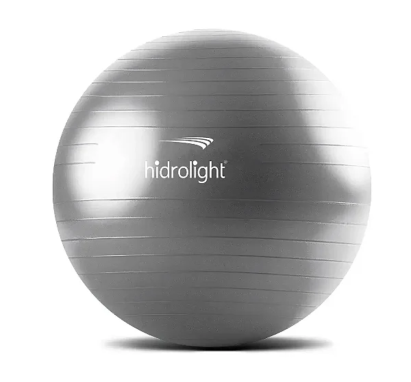 Bola de Exercicios Cinza 75cm Hidrolight