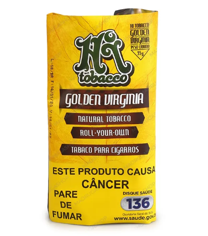 Tabaco/Fumo Para Cigarro Hi Tobacco Virginia Blend 35g