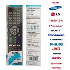 Controle remoto TV universal LED LCD SMART LE 7740