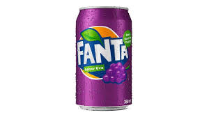 Refrigerante Fanta Uva Lata 350ml