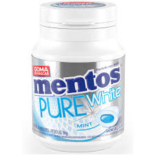 Chiclete Pure Fresh White Garrafa 56g - Mentos
