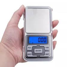 Mini Balança Digital de Bolso Alta Precisão 500g