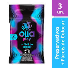 Preservativo Olla Play 3 Unidades