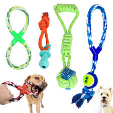 Brinquedo Pet Corda Resistente Interativo Cachorro - modelo aleatório