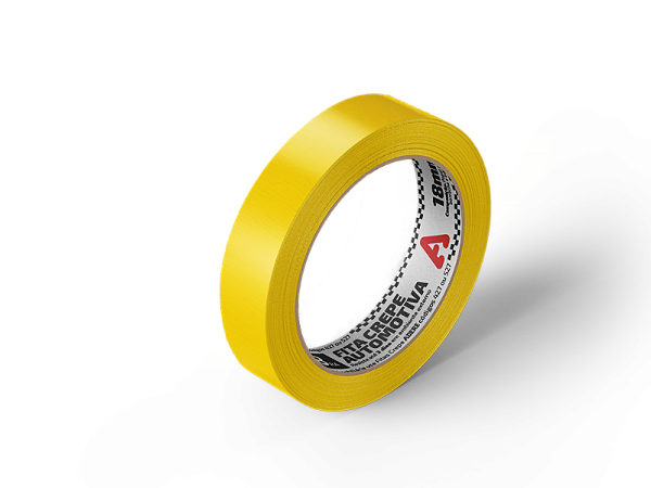 Fita Crepe Auto Amarela 24mmx40 Adere
