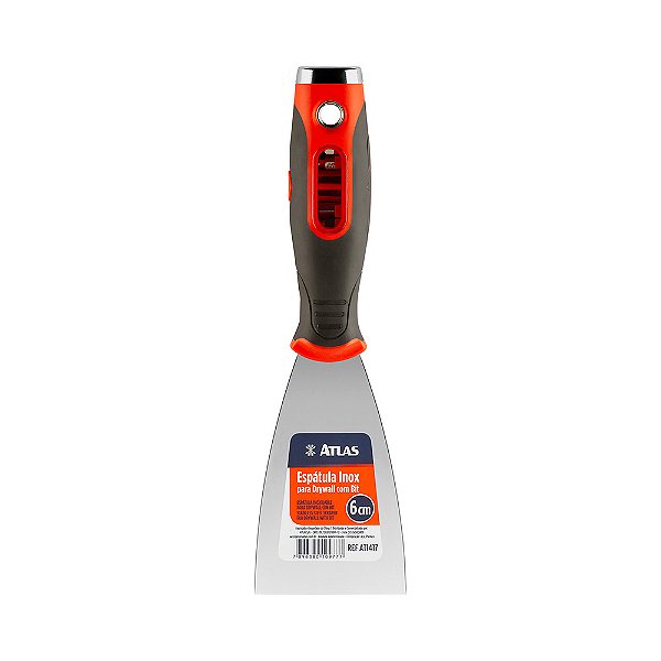 Espátula Inox 2,5 Para Drywall Com Bit AT1417 Atlas