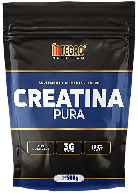 Creatina Monohidratada Refil 500g - Íntegro Nutrition