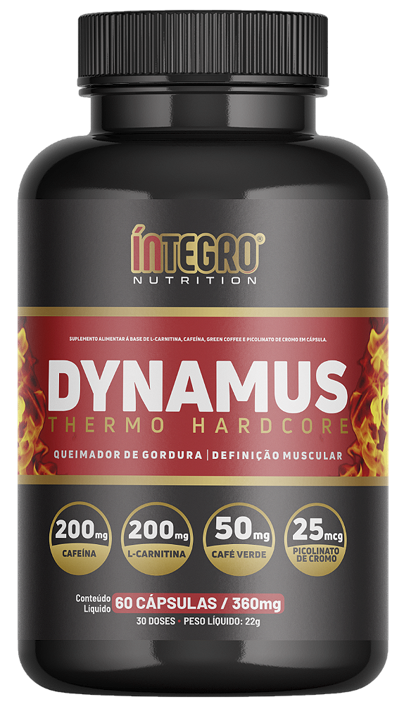 Dynamus Thermo Hardcore 60 caps - Íntegro Nutrition