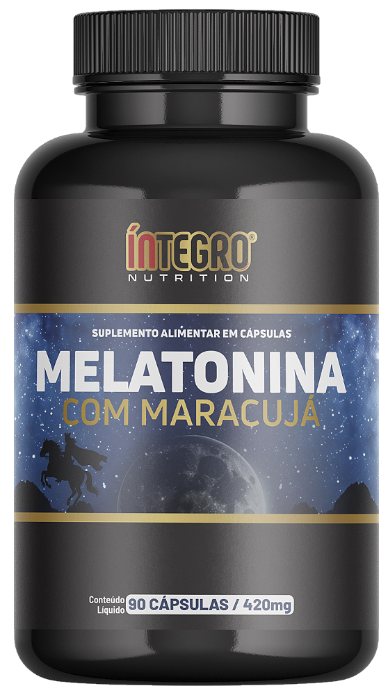Melatonina c/ Maracujá 90caps - Íntegro Nutrition