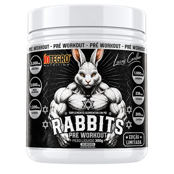 Pré Treino RABBITS - EDIÇÃO LIMITADA Lucas Coelho