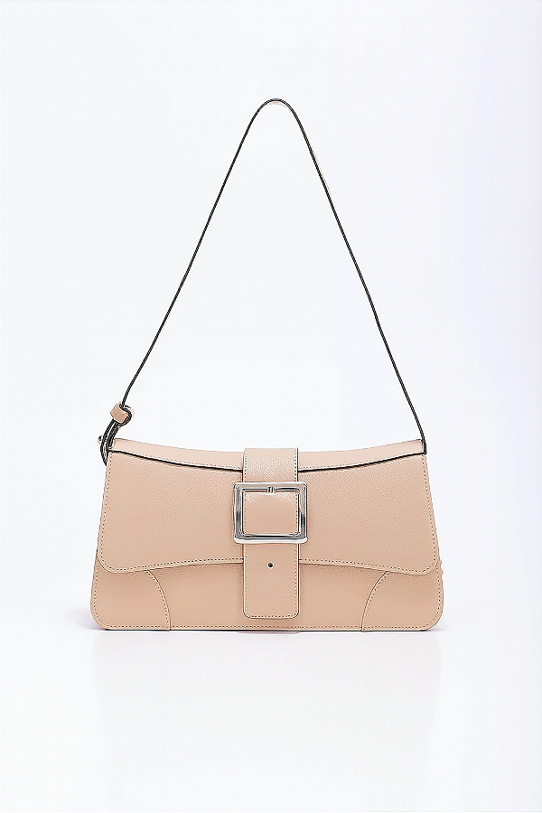 BOLSA BAGUETTE EM COURO LEGÍTIMO | IZA